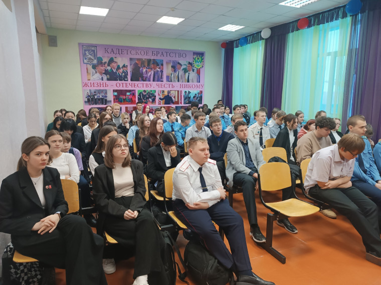 Профориентационная встреча для 8-9 классов.